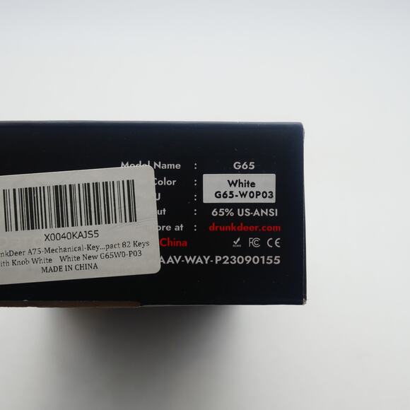 NEW DrunkDeer G65  Wired  Adjustable HE Magnetic Switch Gaming Keyboard WHITE - Picture 5 of 12